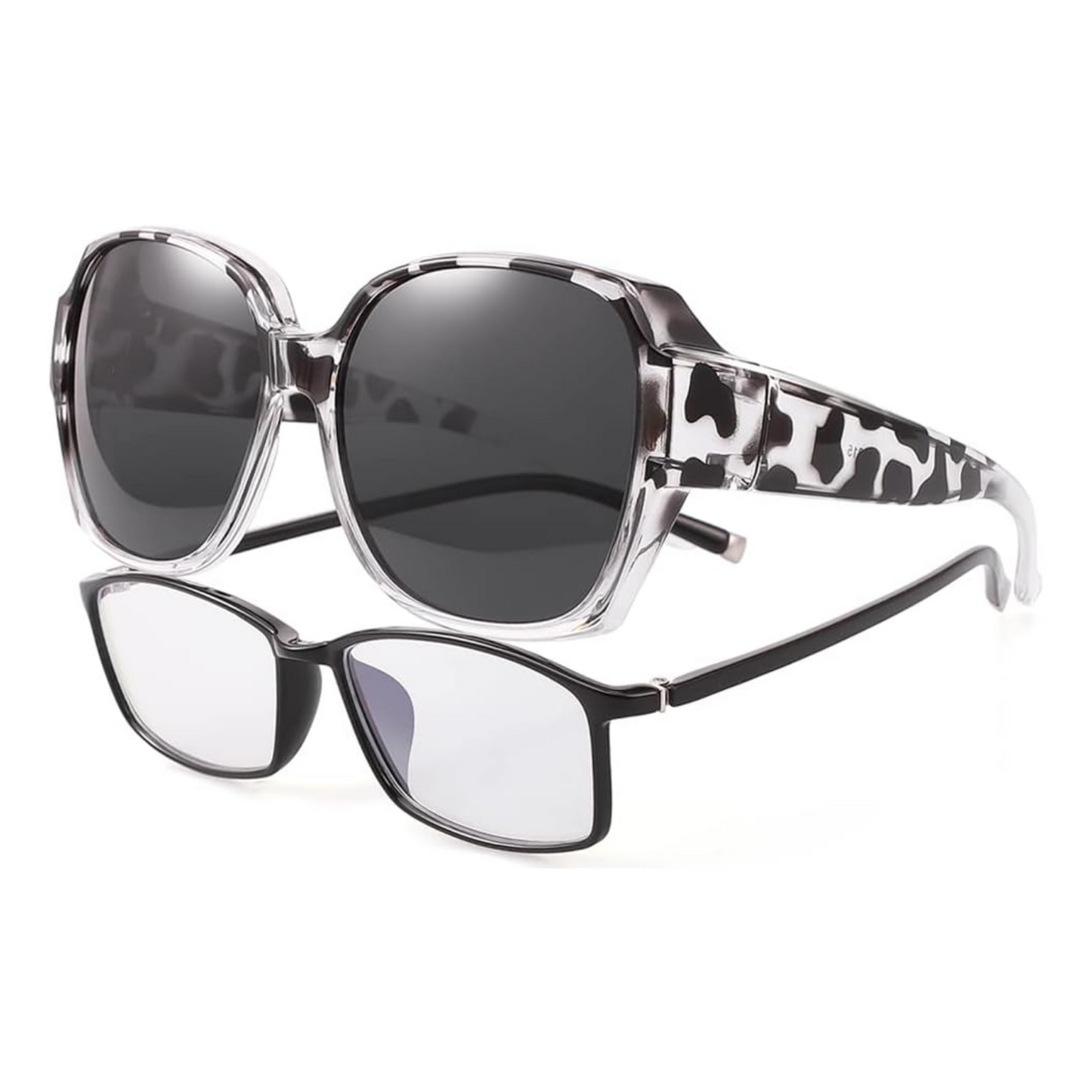 OptiShade® Kollektion Leopard – Polarisierte Überbrille