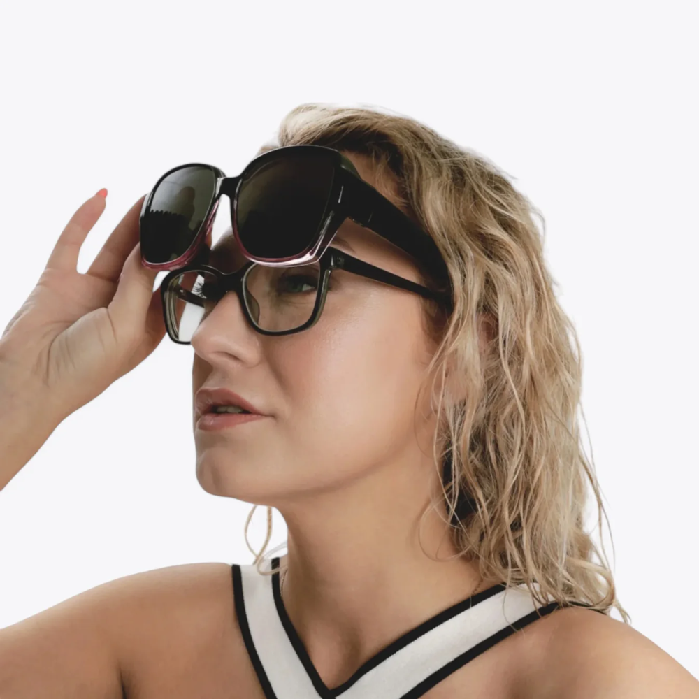 OptiShade® – Polarisierende Überbrille
