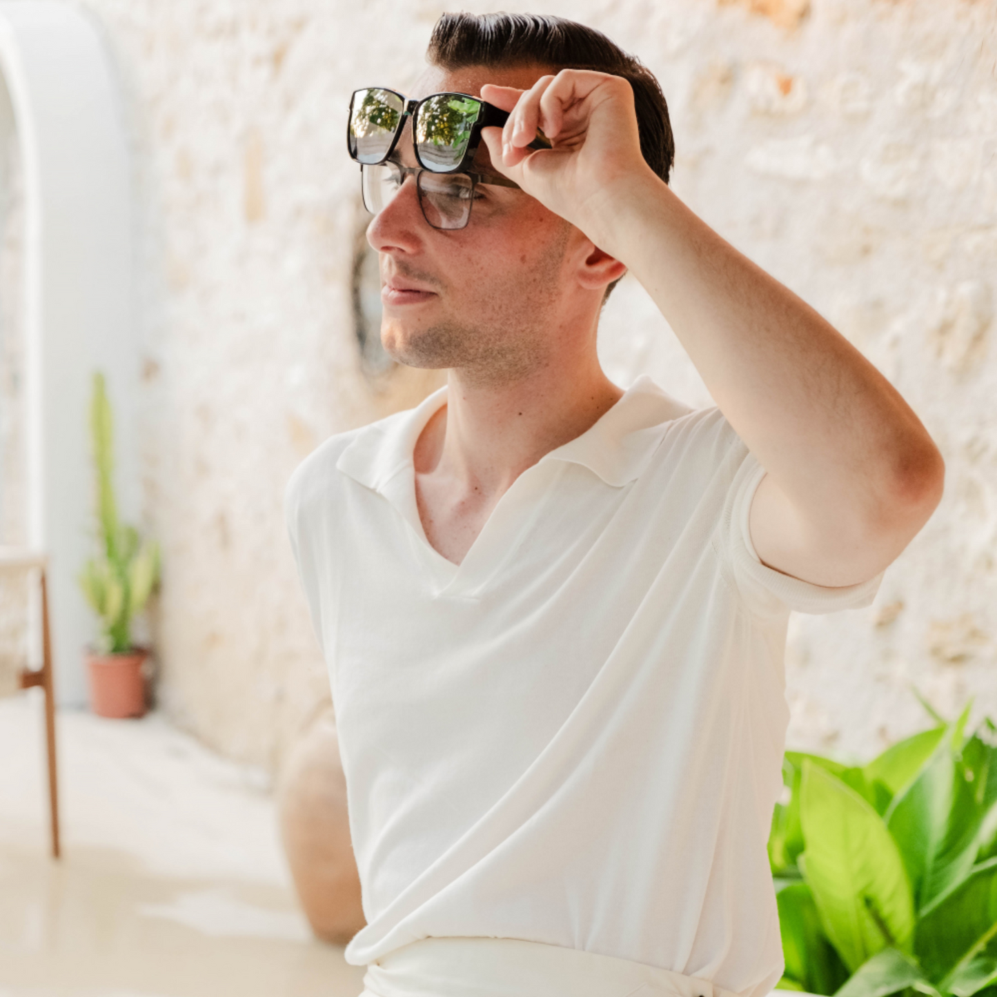 OptiShade® Herren – Polarisierte Überbrille für Brillenträger