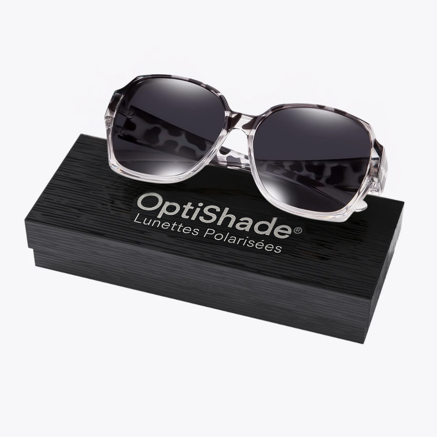 OptiShade® Kollektion Leopard – Polarisierte Überbrille