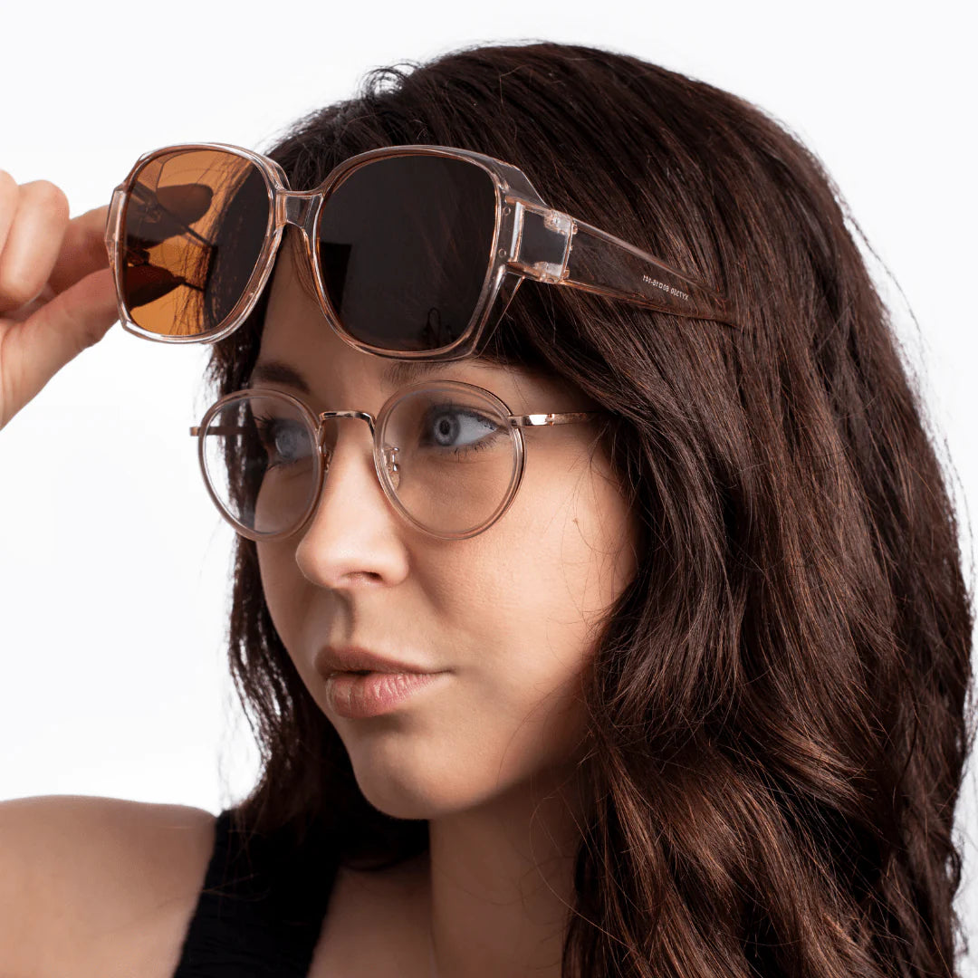 OptiShade® – Polarisierende Überbrille