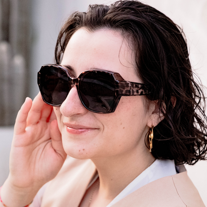 OptiShade® Kollektion Leopard – Polarisierte Überbrille