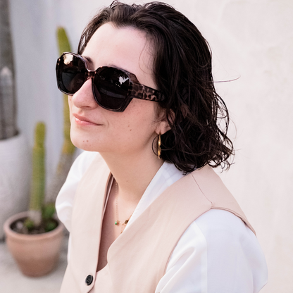 OptiShade® Kollektion Leopard – Polarisierte Überbrille