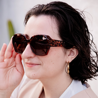 OptiShade® Kollektion Leopard – Polarisierte Überbrille