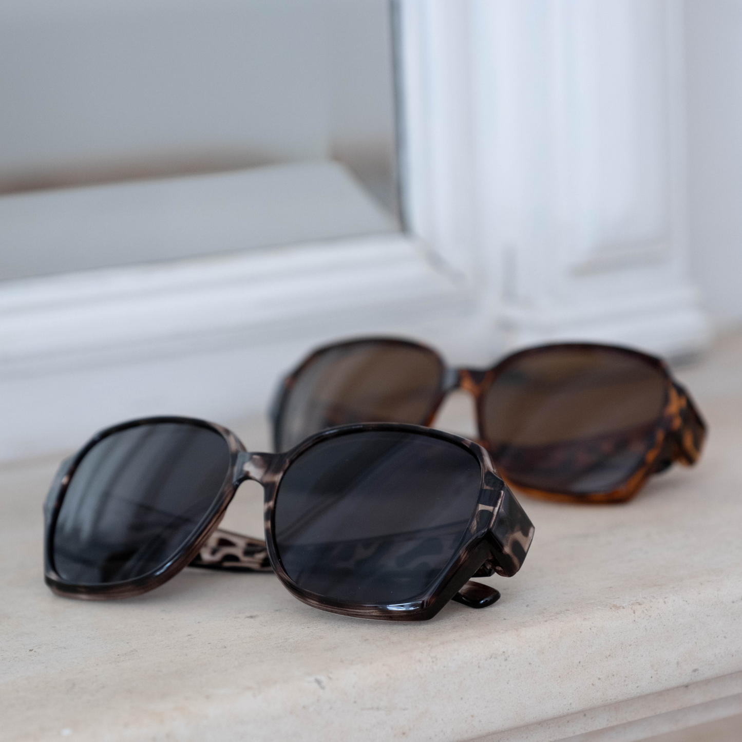 OptiShade® Kollektion Leopard – Polarisierte Überbrille
