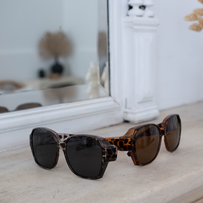 OptiShade® Kollektion Leopard – Polarisierte Überbrille