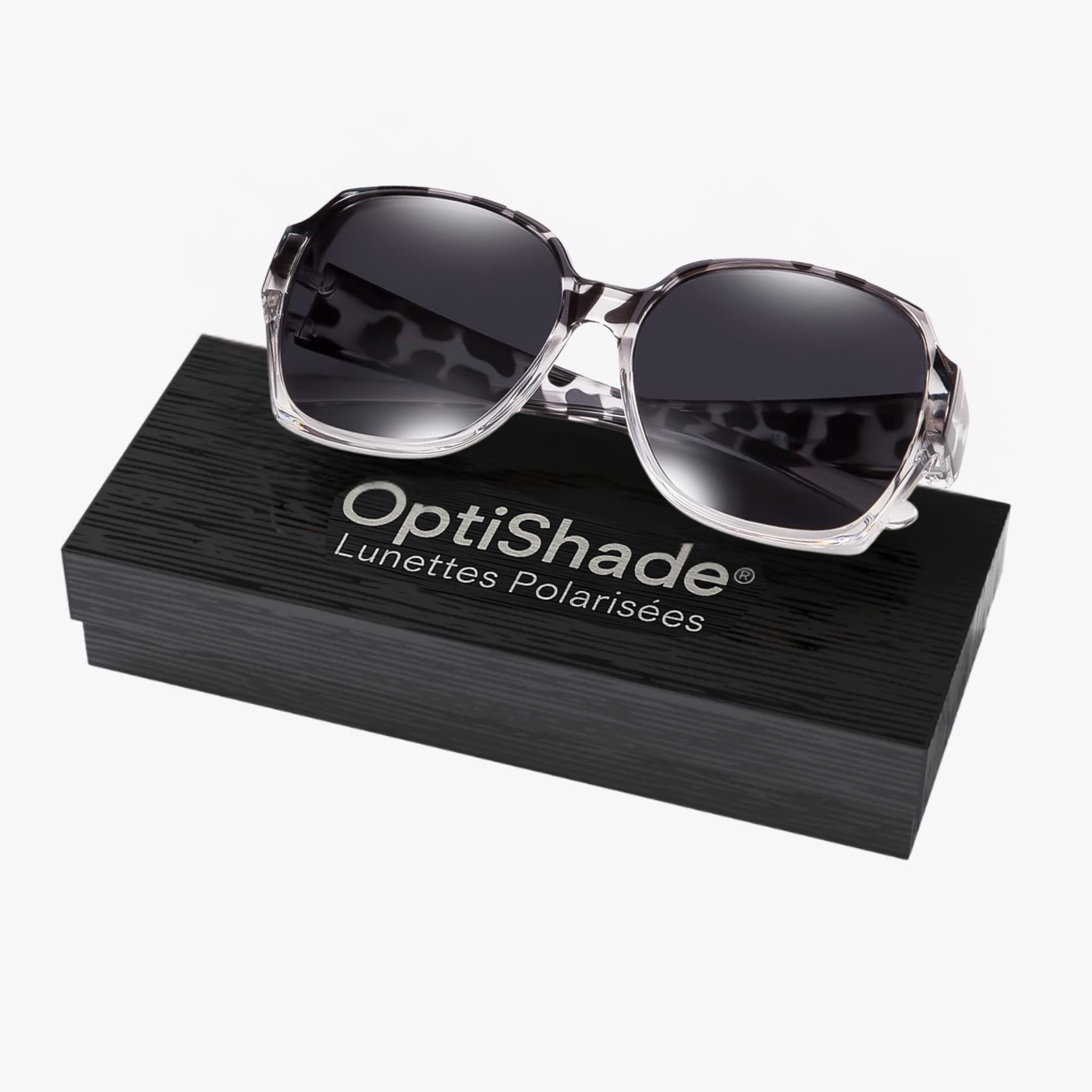 OptiShade® Kollektion Leopard – Polarisierte Überbrille